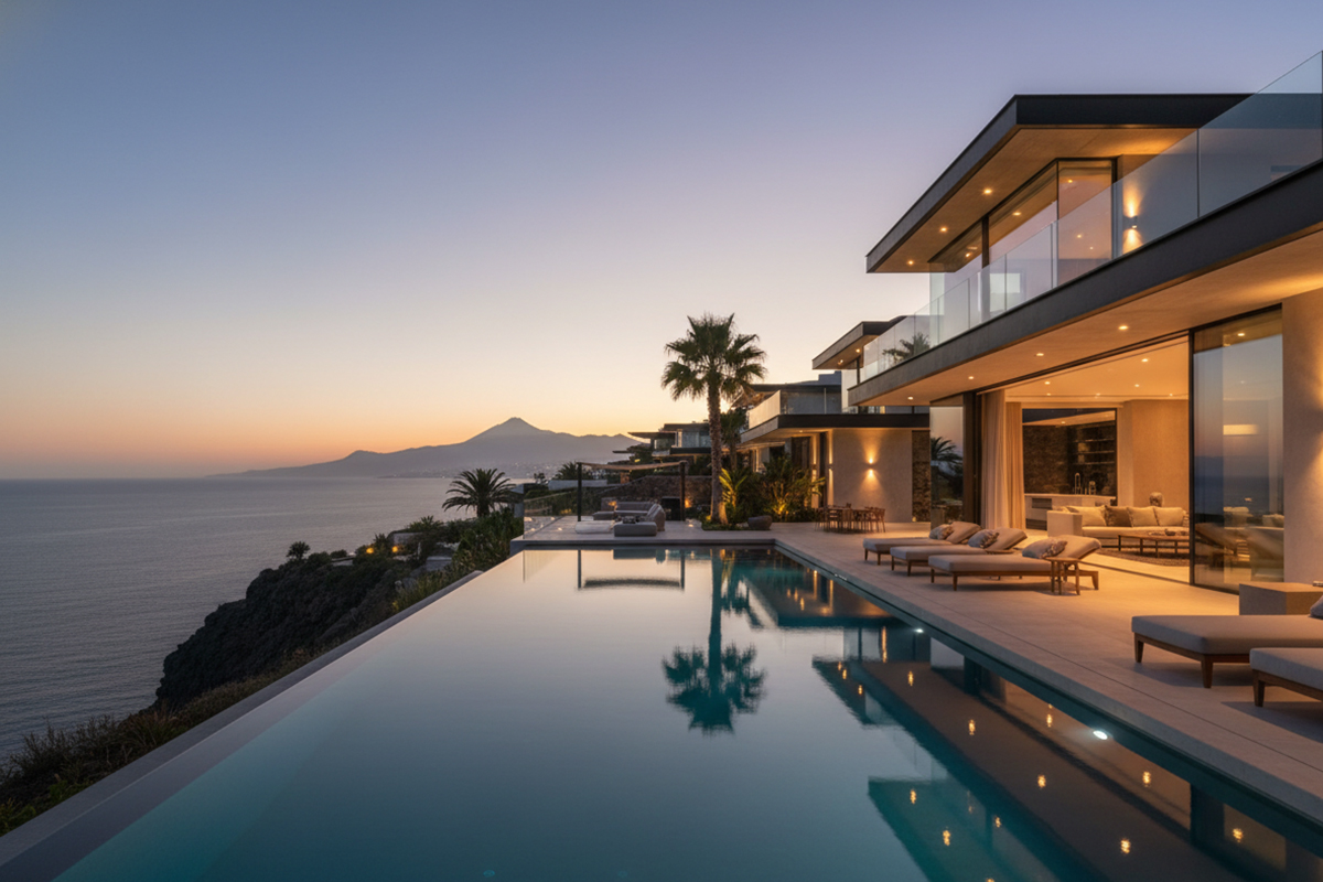 Luxuriöse Ferienhäuser auf Teneriffa